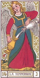 A Temperança no Tarot de Oswald Wirth