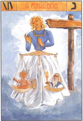 14. O Equil�brio no "Tar� da Era de Aqu�rio".