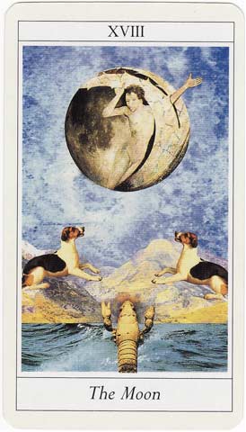 A Lua no Lovers Tarot de Jane Lyle