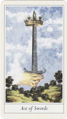 s de Espadas no Lovers Tarot de Jane Lyle