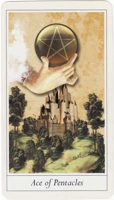 s de Ouros no Lovers Tarot de Jane Lyle