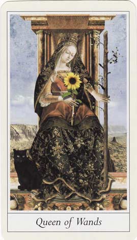 Rainha de Paus no Lovers Tarot de Jane Lyle