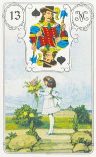 13. Criança no baralho Petit Lenormand