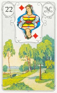 22. Caminhos no baralho Petit Lenormand