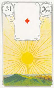 31. Sol no baralho Petit Lenormand