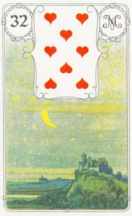 32. Lua no baralho Petit Lenormand