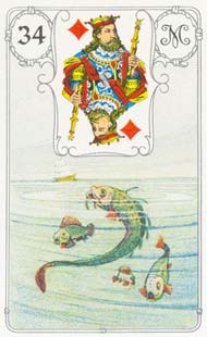 Peixes no barlhoPetit Lenormand