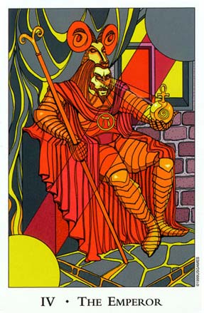 O Imperador, IV. The Emperor in Tarot of The Sephiroth