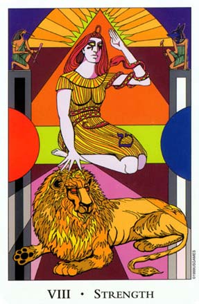 A Força, VIII. The Force in Tarot of The Sephiroth