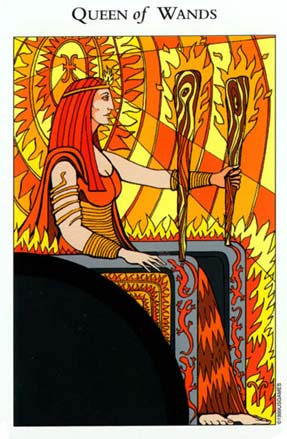 Rainha de Paus no Tarot of The Sephiroth