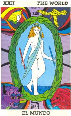 O Mundo no Tarot Balbi