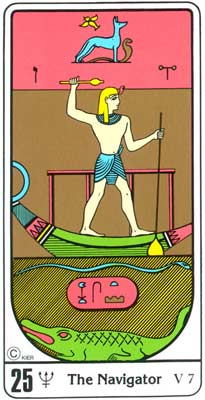 25. El Argonauta no Tarot Egipcio