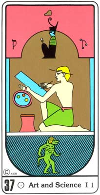 37. Arte Y Ciencia no Tarot Egipcio Kier