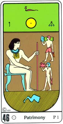 46. El Patrimonio no Tarot Egipcio Kier