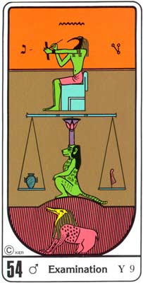 54. Examen no Tarot Egipcio Kier