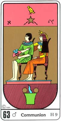 63. Comunin no Tarot Egipcio Kier