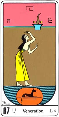 67. Amistad no Tarot Egipcio Kier