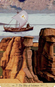 7. O Navio de Salomão no Tarô do Graal