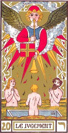 20. O Julgamento - Le Jugement no Tarot de Oswald Wirth