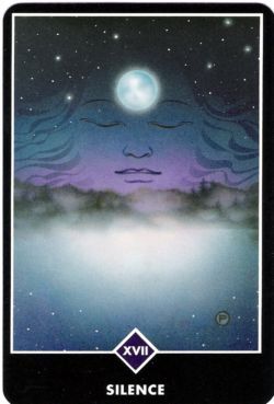 17. Sil�ncio (A Estrela) no Osho Zen Tarot de Ma Deva Padma