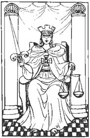 8. A Justia no Tarot de Mouni Sadhu - Eva Lucas 