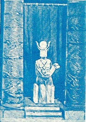 2. A Gnose (Papisa) no Tarot de G. O. Mebes