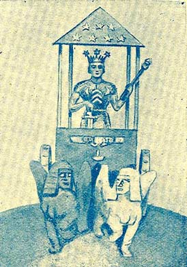 7. O Círculo Hermético, A Carruagem de Hermes (Carro) no Tarot de G. O. Mebes