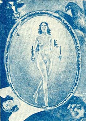 22 (21). Coroa Mágia, O Mundo no, Tarot de G. O. Mebes