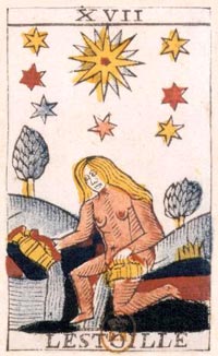 A Estrela no Tarot de Jean Noblet, 1650