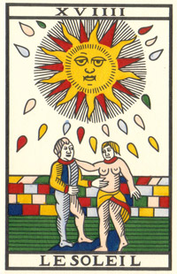  no Tarot de Jean Noblet restaurado por Jean-Claude Flornoy