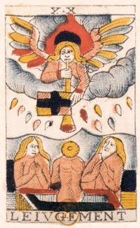 O Julgamento no Tarot de Jean Noblet, 1650