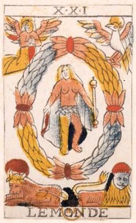 O Mundo no Tarot de Jean Noblet, 1650