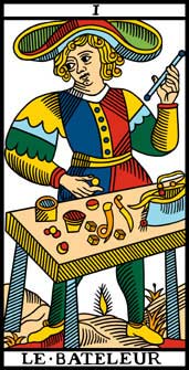 O Mago no Tarot de Marseille-Camoin