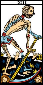 A Morte no Tarot de Marseille-Camoin