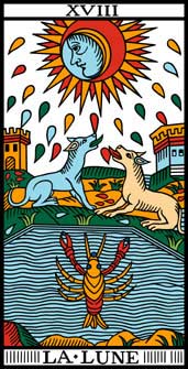 A Lua no Tarot de Marseille-Camoin