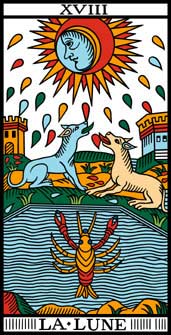 A Lua no Tarot de Marseille-Camoin