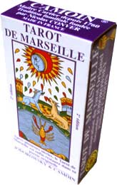 Caixa do Tarot de Marseille restaurado por Camoin.