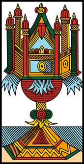 O Ás de Copas no Tarot de Marseille-Camoin