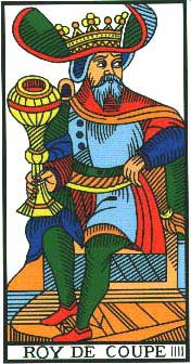 O Rei de Copas no Tarot de Marseille-Camoin