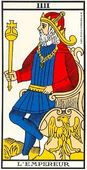 O Imperador no Tarot de Marseille - Grimaud