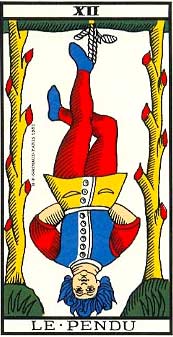 O Pendurado no Tarot de Marseille - Grimaud