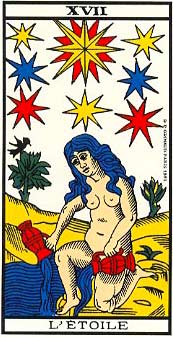 A Estrela no Tarot de Marseille - Grimaud