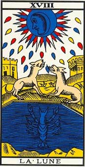 A Lua no Tarot de Marseille - Grimaud