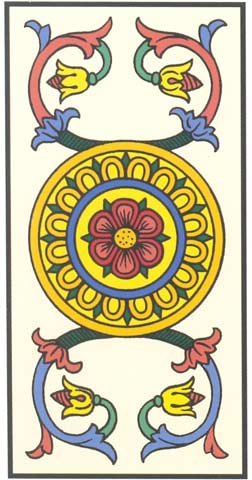 s de Ouros no Tarot de Marseille restaurado por Kris Hadar