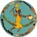 O Mundo no Motherpeace Tarot