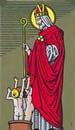 01. So Nicolau(Mago) no Tarot dos Santos de Robert Place