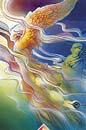 O Tr�s de Ouros no Osho Tarot