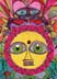 Detalhe da carta 19. O Sol - Tarot de Eric K. Lerner