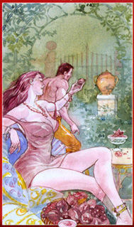 Dez de Copas no Sexual Magic Tarot