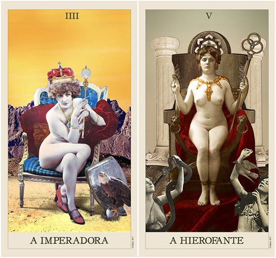 A Imeradora e a Herofanet no Nosotras Tarot